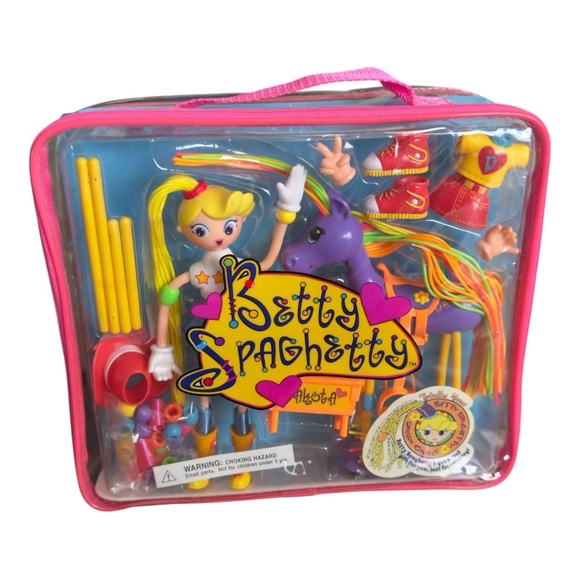 Betty Spaghetty Horsin’ Around Dakota Horse Playset 1998 NEW - Picture 1 of 8